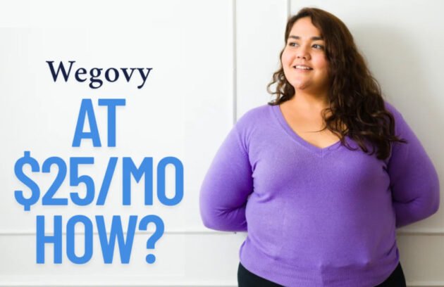 Smiling overweight woman outdoors on her weight loss journey with Wegovy, representing confidence and healthy lifestyle change