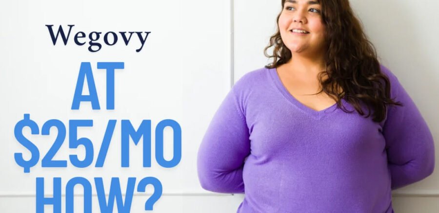Smiling overweight woman outdoors on her weight loss journey with Wegovy, representing confidence and healthy lifestyle change